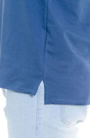 Camiseta Never Enough Azul Marinho Médio