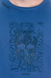 Camiseta Never Enough Azul Marinho Médio