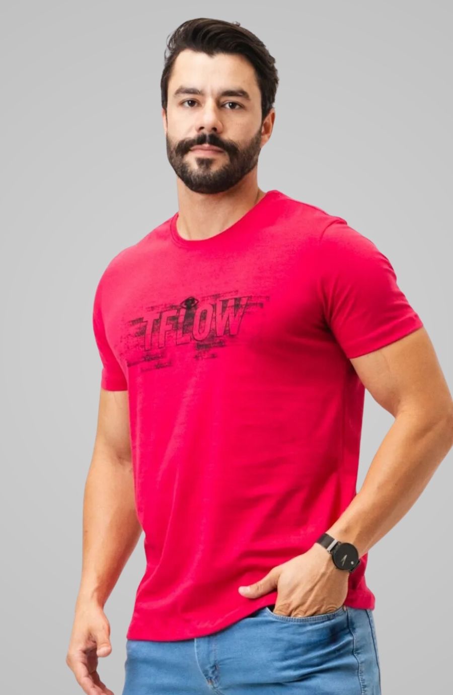 Camiseta Nohrw Vermelho Cherry – Tflow