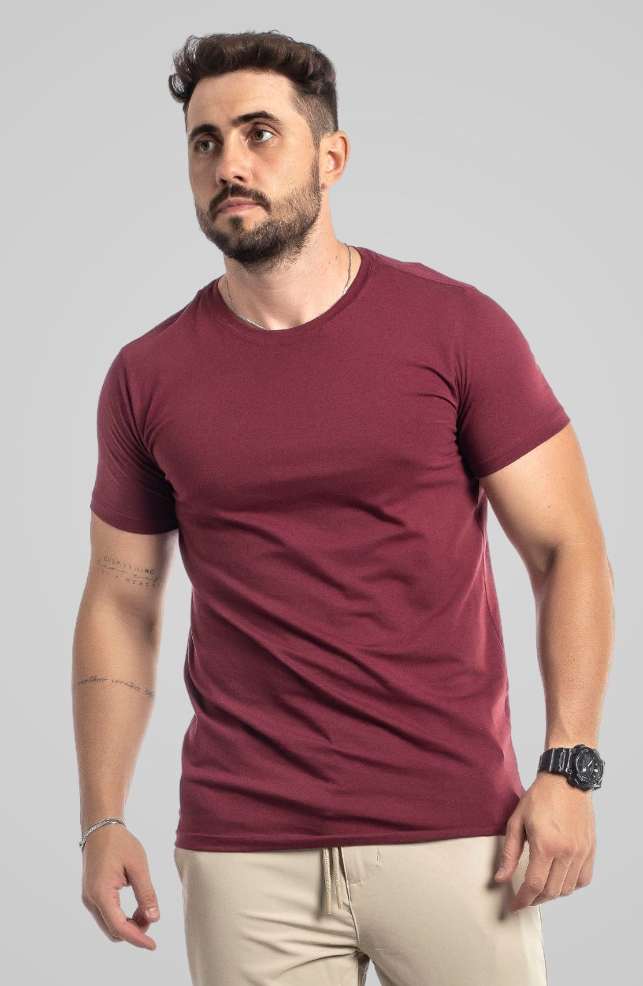 Camiseta Pima Next Edition Bordô