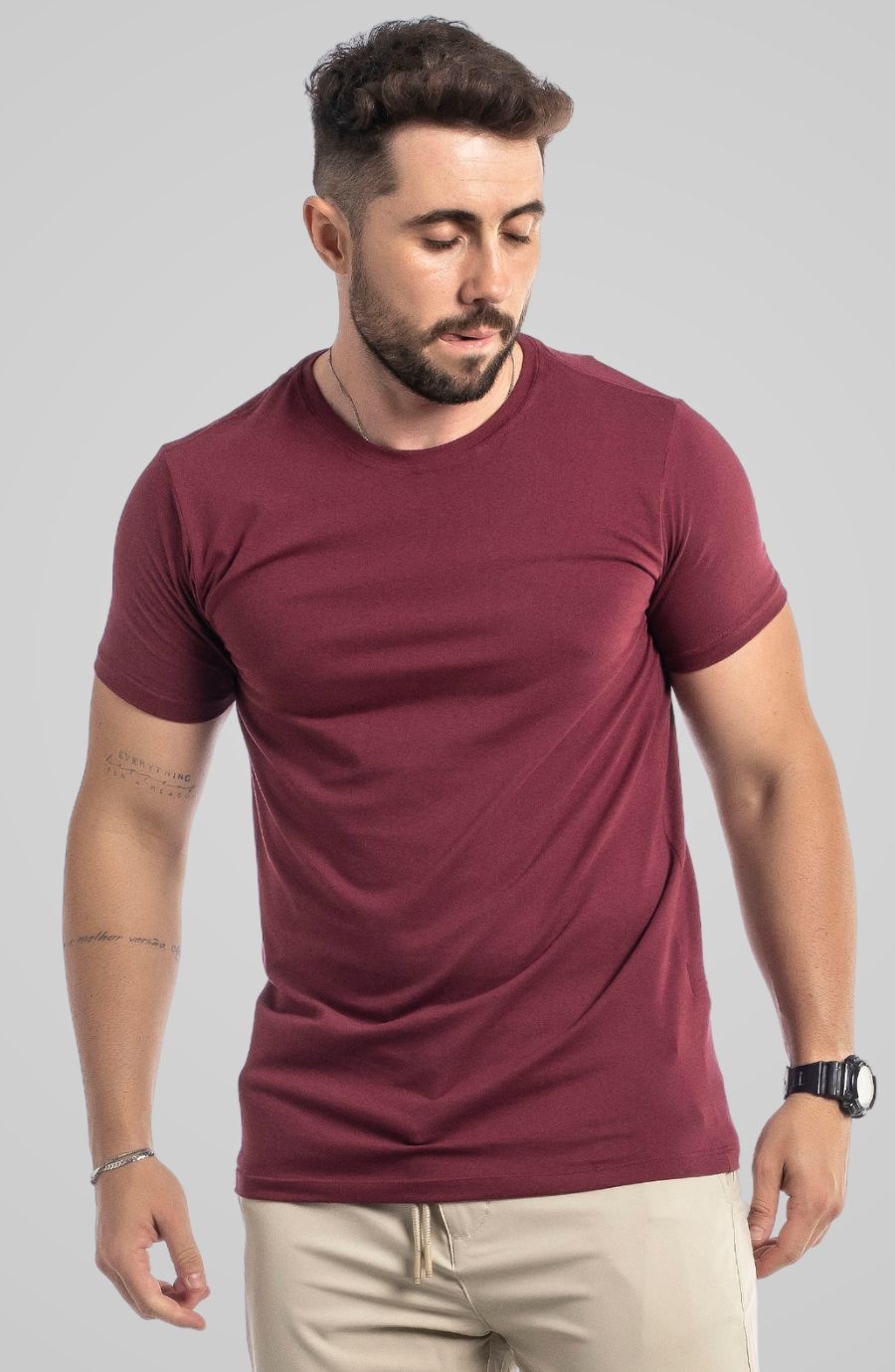 Camiseta Pima Next Edition Bordô