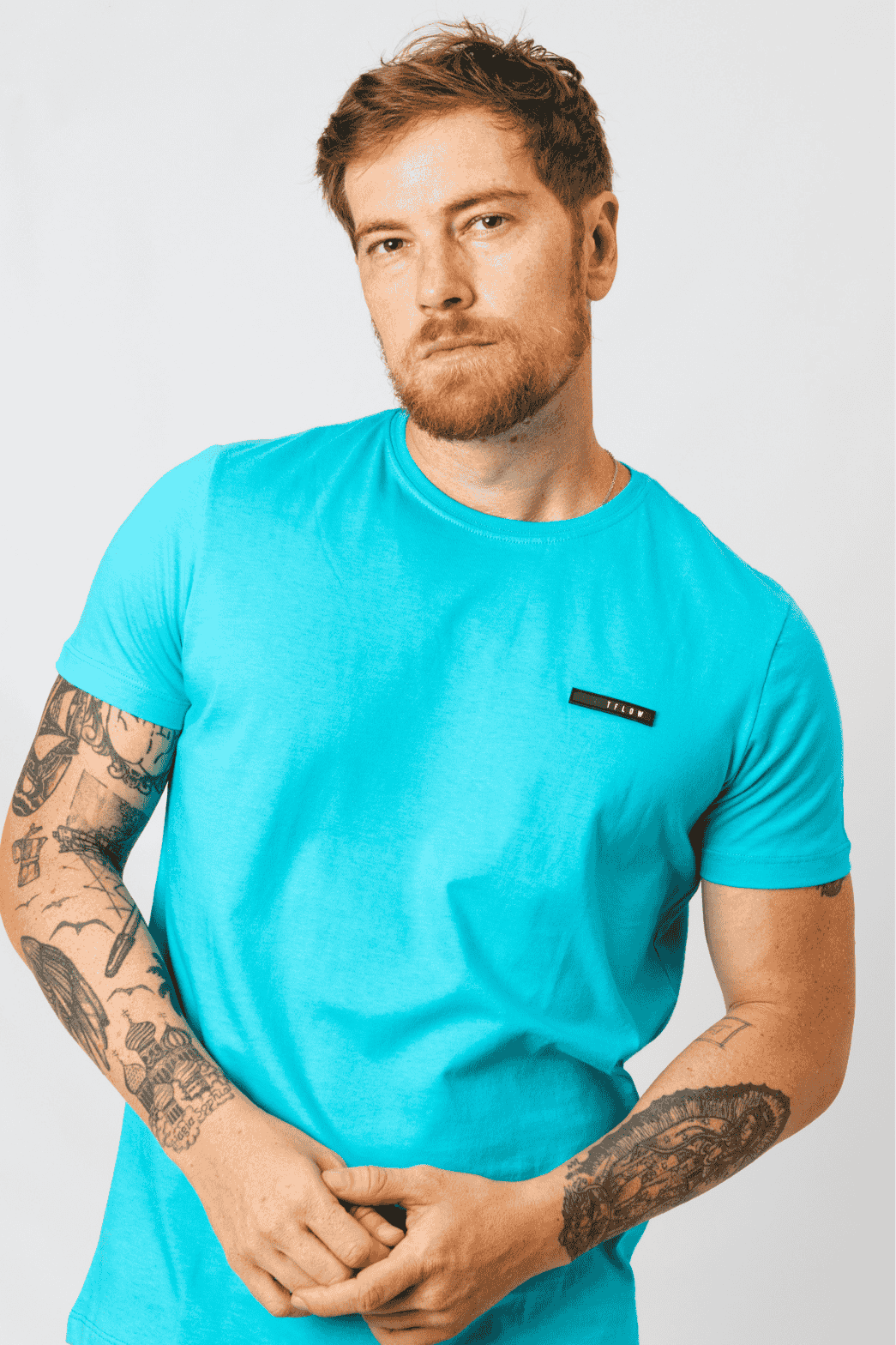 Camiseta Revive Class Azul Turqueza