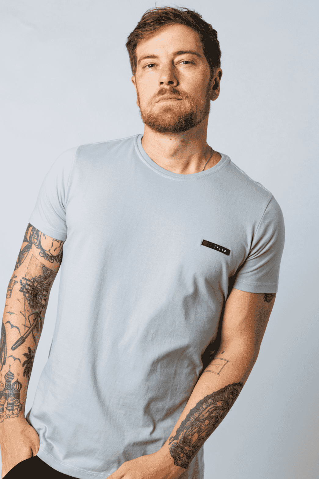 Camiseta Revive Class Cinza Chuva