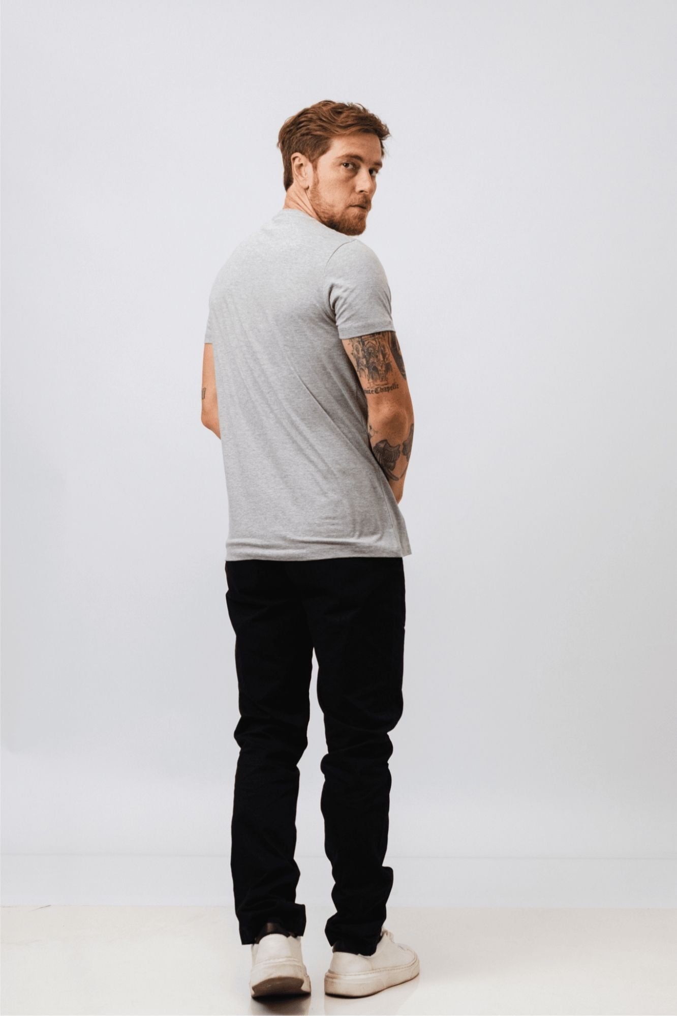 Camiseta Revive Class Cinza Mescla