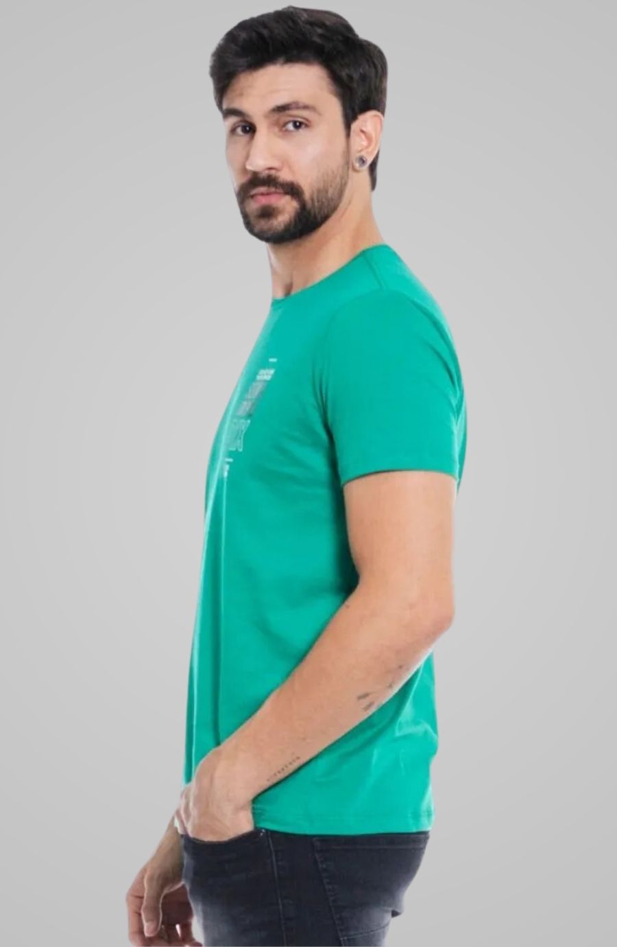 Camiseta Send Me A Pix Verde Eden