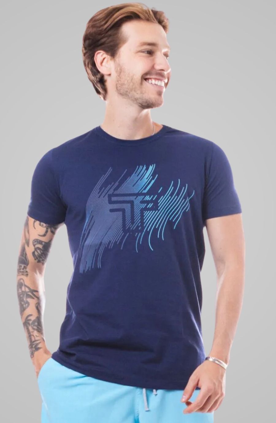 Camiseta Thlaylor Azul Marinho