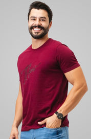 Camiseta Tower Vermelho Cabernet