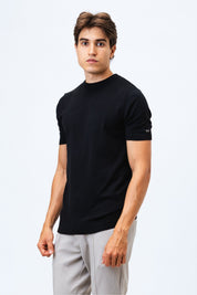 Camiseta Tricot Preta Whunn