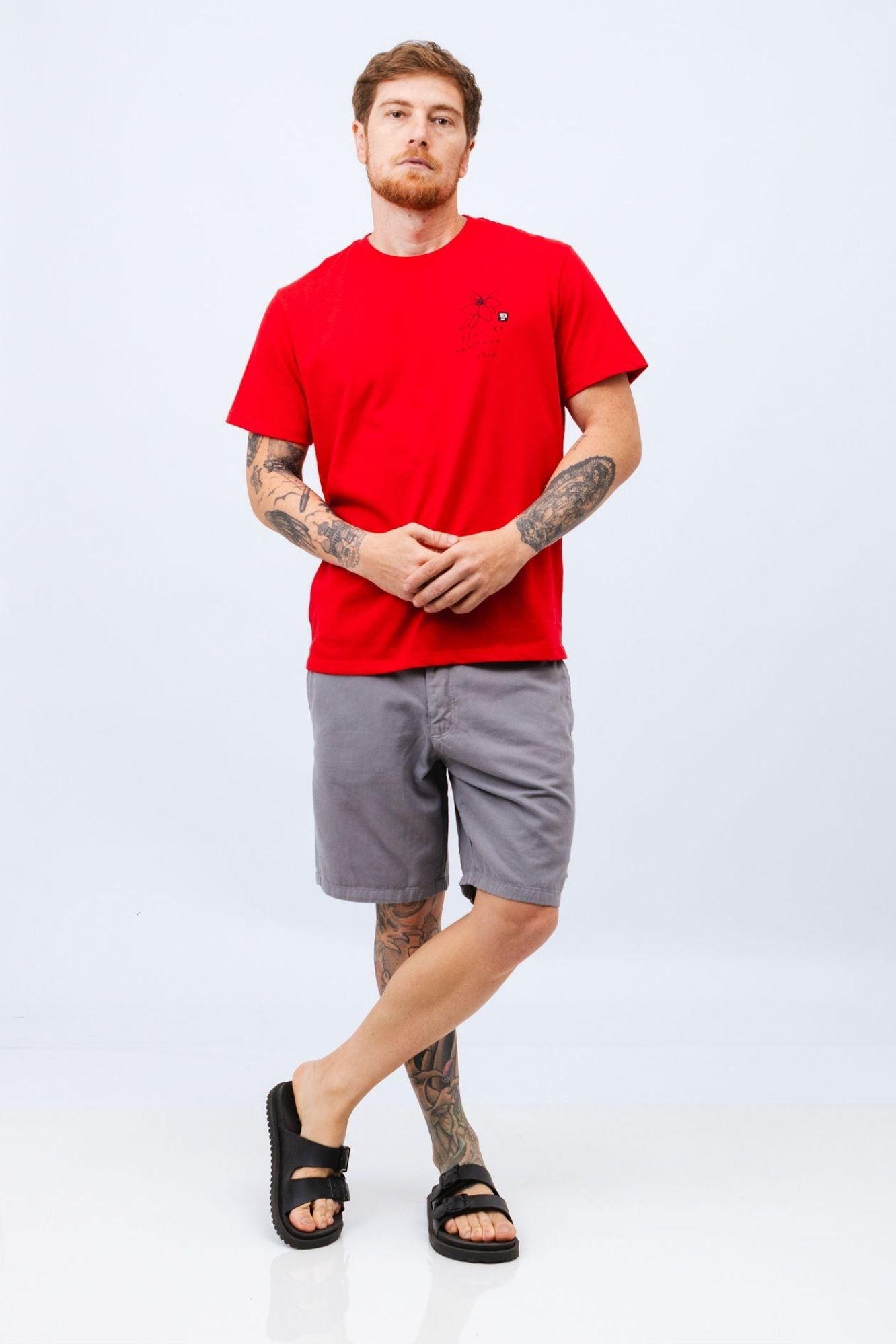 Camiseta Vermelha Soul Flor da Amazônia