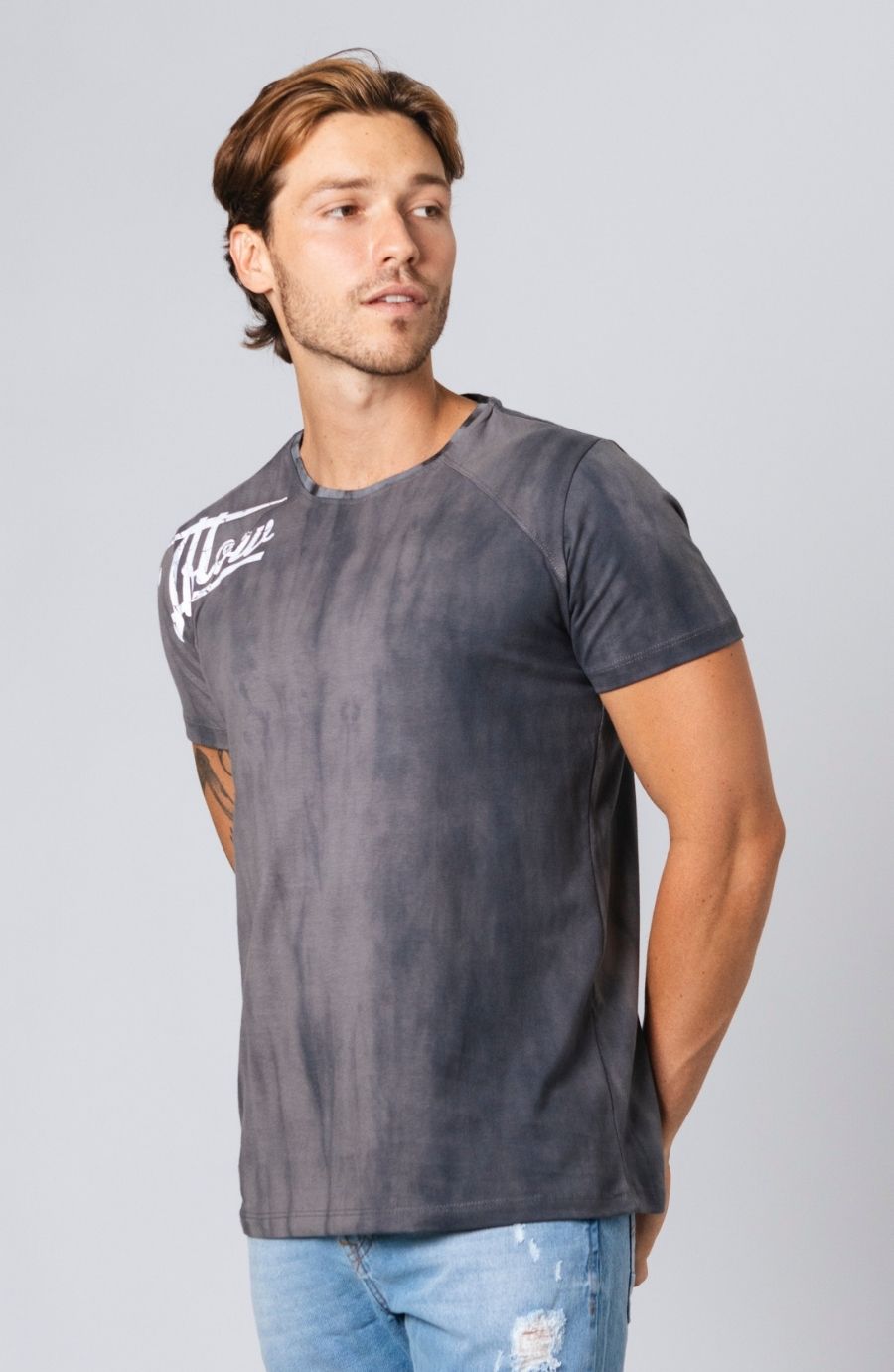 Camiseta Woyho Preto Stone