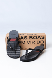 Chinelo Flip Flop Preto Málaga
