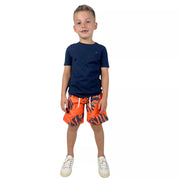 Shorts Orange Palms Infantil