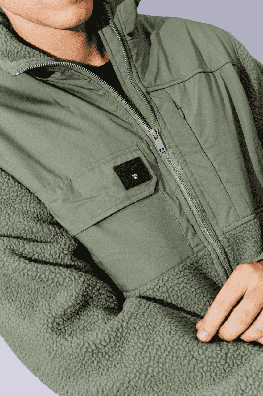 Jaqueta Verde Militar Ckloe