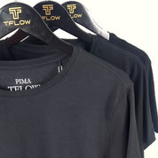 Kit 3 Camisetas Algodão Pima Pretas