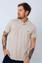 Polo Piquet Areia Goham