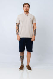 Polo Piquet Areia Goham