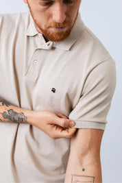 Polo Piquet Areia Goham