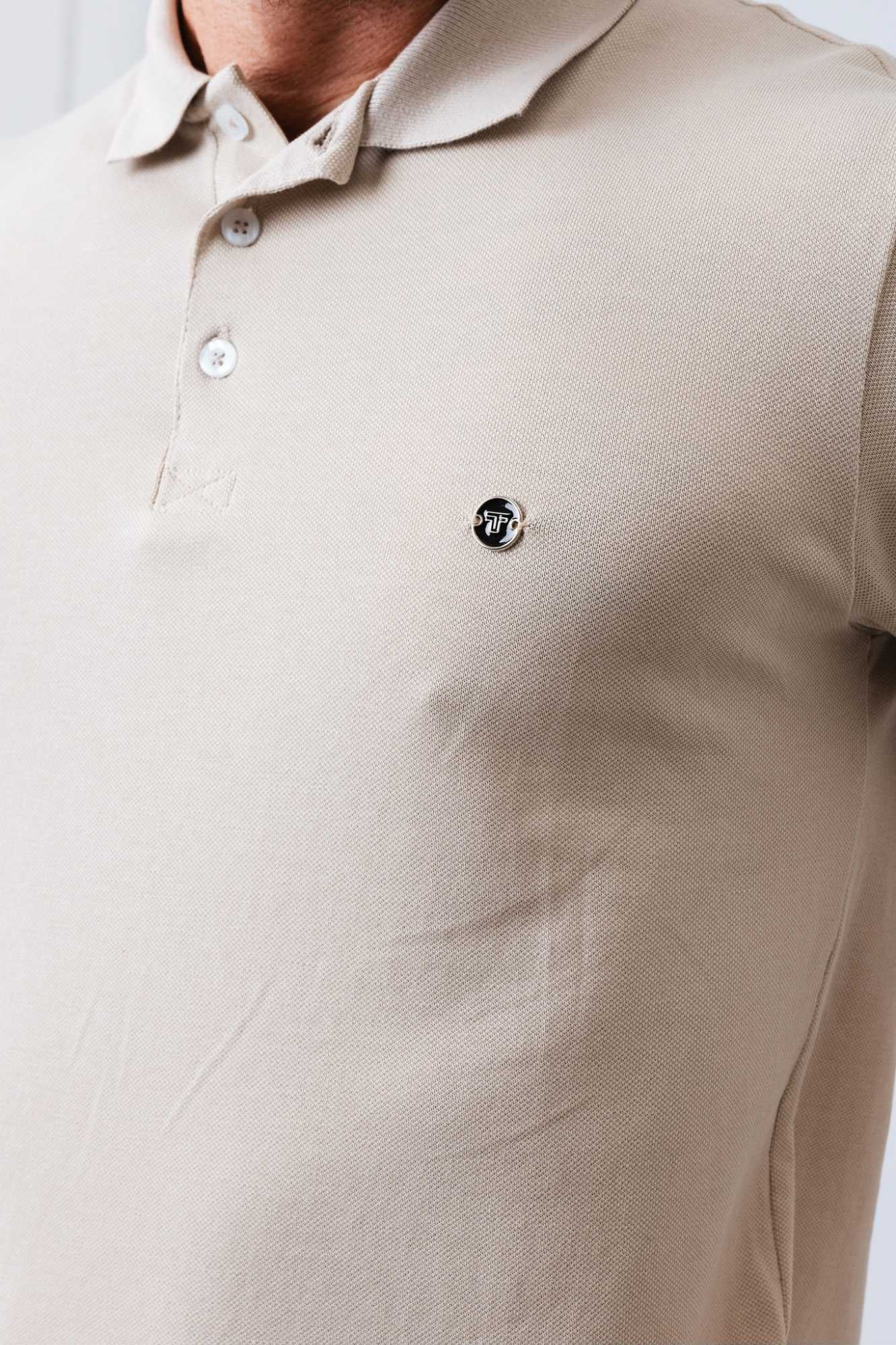 Polo Piquet Areia Goham