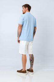 Polo Piquet Azul Infinity Goham