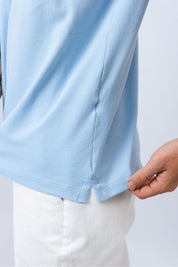 Polo Piquet Azul Infinity Goham