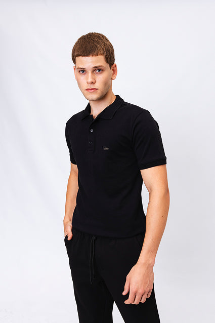Polo Suedine Premium Preta