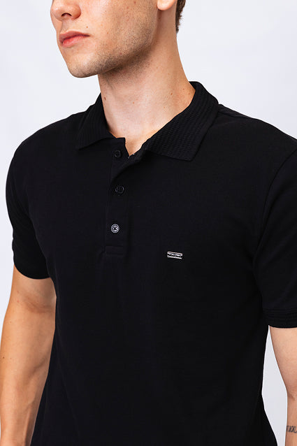 Polo Suedine Premium Preta