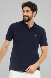 Polo Azul Marinho Lhotse