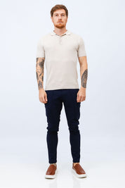 Polo Tricot Off White Sardenha