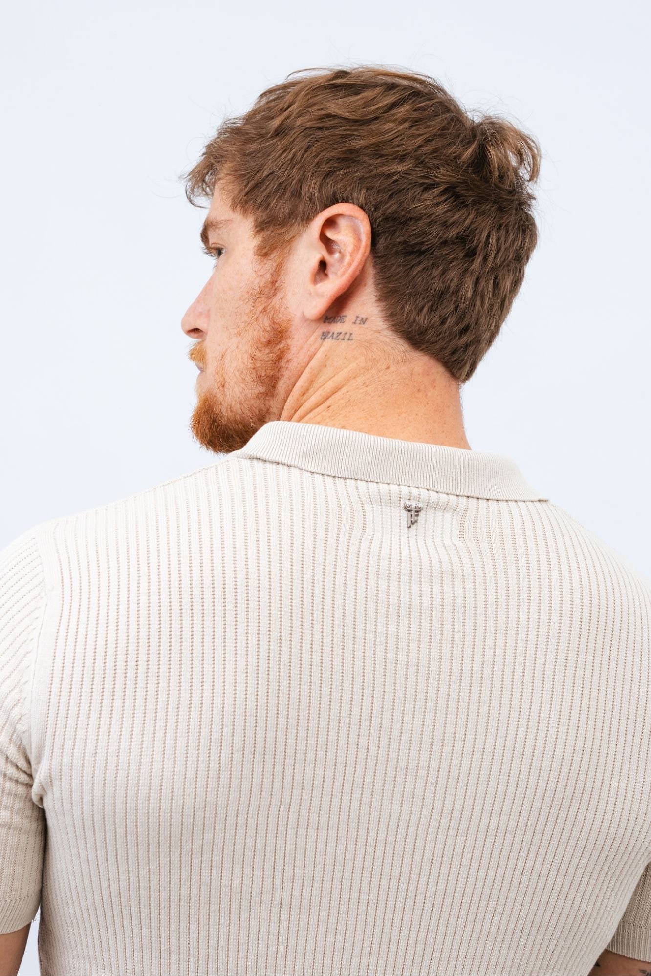Polo Tricot Off White Sardenha