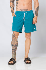 Shorts Basic Summer Azul Petróleo