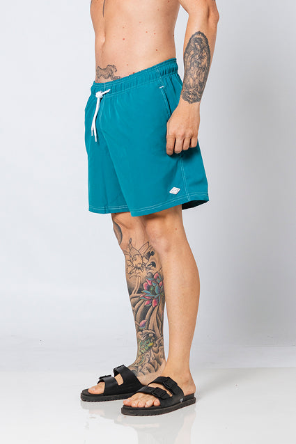 Shorts Basic Summer Azul Petróleo