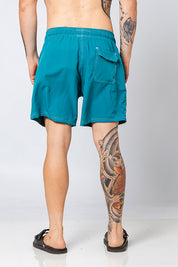 Shorts Basic Summer Azul Petróleo