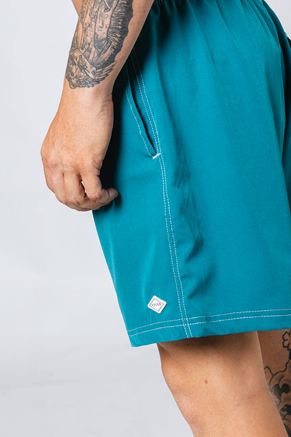 Shorts Basic Summer Azul Petróleo